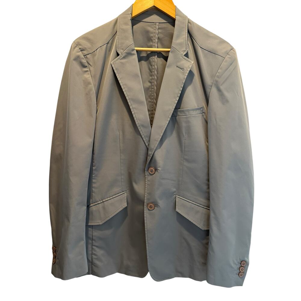 Massif Collection Men’s Blue Gray Performance Blazer Jacket Size M (36) Workwear